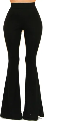 Miniatura 3 de Vivicastle - Pantalones acampanados de EE.UU. para mujer, de estilo bohemio, cómodos y elásticos