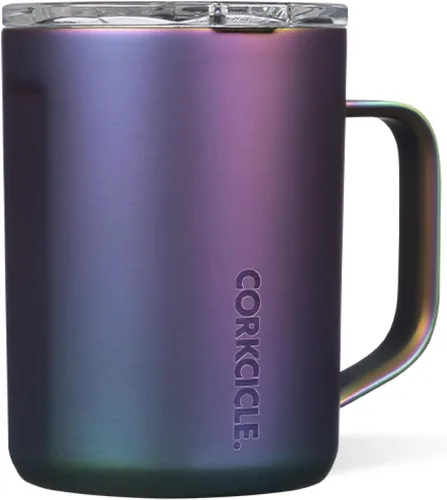Miniatura 11 de Corkcicle Taza de Café Clásica - Acero Inoxidable con Triple Aislamiento para Viajes - Tapa a Prueba de Roturas - Mantiene la Bebida Caliente por