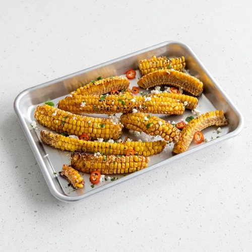 Miniatura 8 de Nordic Ware Naturals Bandeja de Octavo – Bandeja de Aluminio Natural Sin Revestimiento de Calidad Comercial Fabricada en EE.UU., Paquete de 1