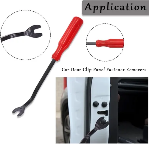 Miniatura 4 de Herramienta de extracción de clip rojo, 2 piezas, sujetador de alicates, herramienta de extracción de ajuste automático, herramienta de palanca