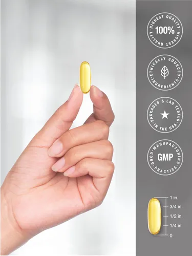 Miniatura 7 de Doctor's Way Aceite de pescado 3000 mg 150 cápsulas blandas Omega-3 con EPA y DHA Suplemento sin OMG, sin gluten