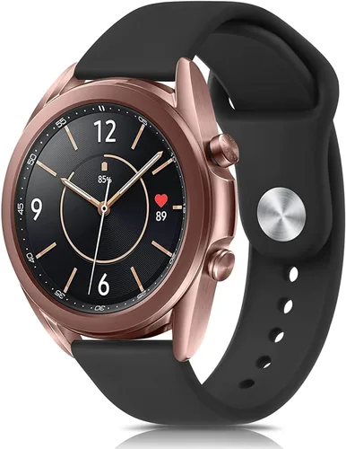 Meliya Correa para Samsung Galaxy Watch 3 correas de 1.614 in para mujeres y hombres, correa deportiva ajustable de silicona suave de 0.78 pulgadas