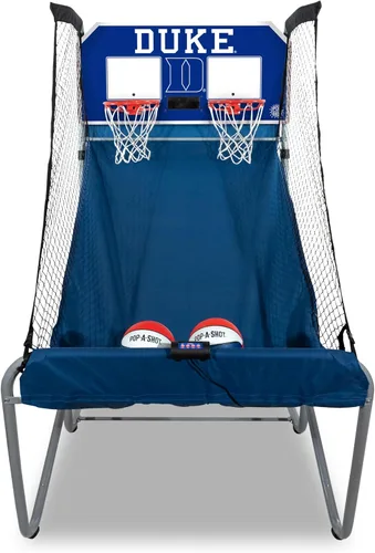 Miniatura 21 de Pop-A-Shot - Home Dual Shot with NCAA Graphics l Sensor Scoring l 16 Game Modes l 7 Balls l Foldable Storage l for All NCAA Fans