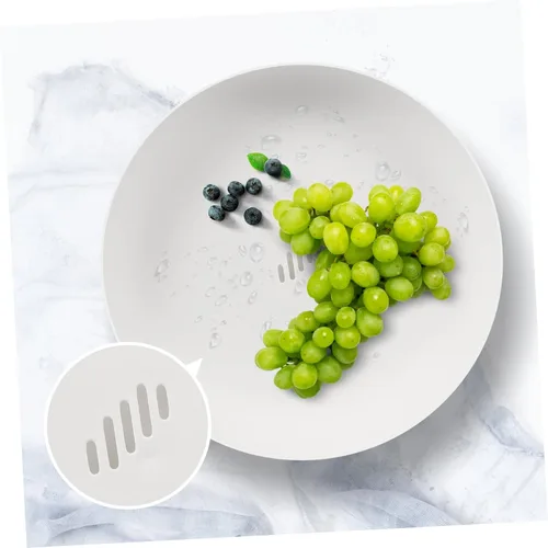 Miniatura 9 de Mikinona Soporte decorativo de frutas cesta de frutas bandeja de frutas para boda cumpleaños dic Blanco