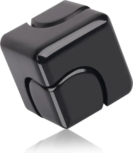 QLKUNLA Fidget Cube Spinner Anti-Ansiedad Enfoque Juguetes Antiestrés EDC Fidgets Spinner 4-en-1 Juguetes Metálico Enfoque Juguetes de Dedo Cubo