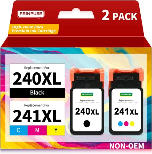 Miniatura 12 de 210XL 211XL Paquete combinado de cartuchos de tinta remanufacturados para Canon 210 XL 211 XL Cartucho de tinta negro y color para impresoras PIXMA