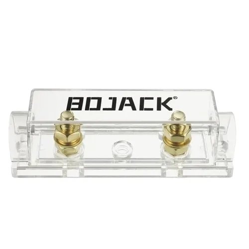 Miniatura 2 de BOJACK Portafusibles ANL de carcasa transparente para sistema de audio y video (paquete de 2)