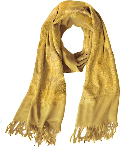 Miniatura 37 de Urban CoCo Chal Bordado con Borlas de Tamaño Grande para Mujer, Bufanda de Mujer