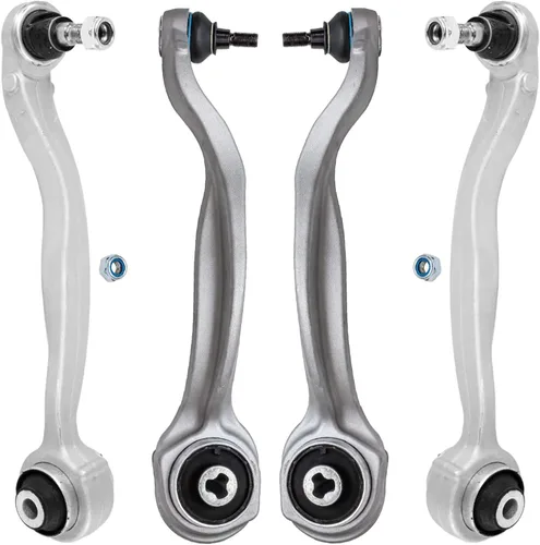 Miniatura 29 de Detroit Axle - Brazos de control superiores traseros para Chrysler 300 Dodge Challenger Charger Magnum, reemplazo del conjunto de brazos de control