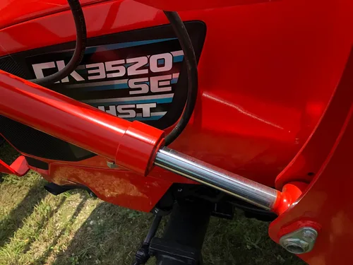 Miniatura 5 de Durafit cubre asientos, compatible con tractores KIOTI serie CK, DK y NS CAB SÓLO, asiento de suspensión de gramática. Asiento de vinilo de dos
