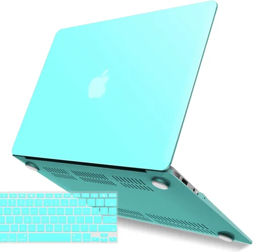 Miniatura 30 de IBENZER - Funda para MacBook Air de 13 pulgadas A1466 A1369, funda de carcasa dura con cubierta de teclado para Apple Mac Air 13 versión antigua