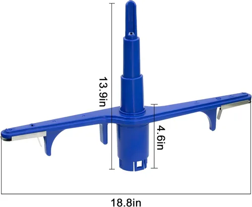 Miniatura 5 de 5304518927 154567702 Montaje de brazo de lavado inferior para lavavajillas Kenmore Electrolux Brazo de pulverización inferior inferior