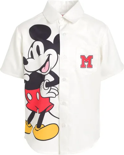 Miniatura 2 de Disney Toy Story Mickey Mouse Cars Nightmare Before Christmas - Camisa con botones para niños pequeños y grandes