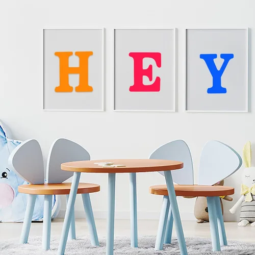 Miniatura 4 de AOCEAN Letras de madera blanca de 6 pulgadas, letras de madera sin terminar para decoración de pared, letras de pie, rebanadas, decoración