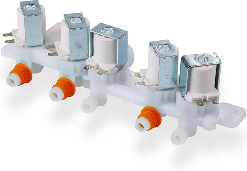 Miniatura 8 de DC97-15459G - Conjunto de válvula de entrada de agua para lavadora Samsung, reemplaza AP5623056 PS4220861 EAP4220861 3276197 WA45H7000AW WA48H7400AW