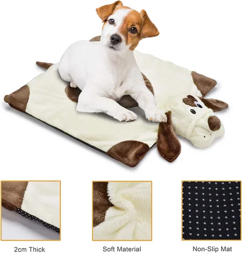 Miniatura 5 de Moropaky Juguete de latido del corazón para cachorro, animal de peluche para aliviar la ansiedad del cachorro y ayuda calmante, juguete de latido