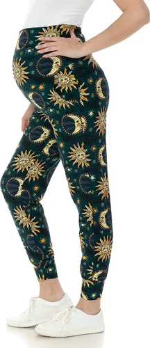 Miniatura 66 de Leggings Depot Pantalones de maternidad para mujer, sobre el vientre, pantalones deportivos casuales para descansar