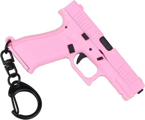 Miniatura 2 de Llavero con forma de pistola, modelo de pistola, llavero, bolsa, artilugios, colgante, adorno para regalo para hombres, mujeres y amigos