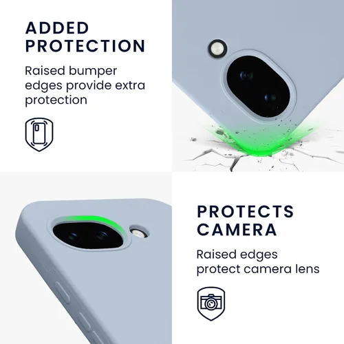 Miniatura 35 de kwmobile Funda Compatible con Google Pixel 6 Pro - Funda de teléfono de silicona TPU con acabado suave - Azul Arrecife