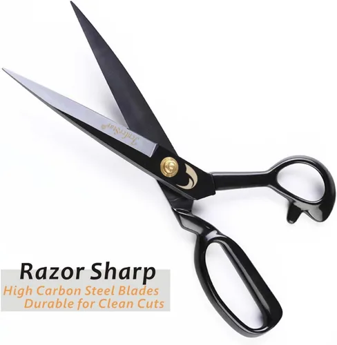 Miniatura 4 de Fabric Scissors 8 Inch Sewing Dressmaking Scissors Professional Razor Sharp for Tailoring Leather Raw Materials - Japan High Carbon Steel Tailor