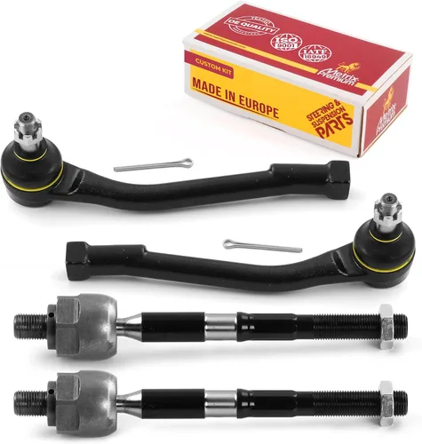 Miniatura 231 de Metrix Premium Chassis Parts - Juego de 4 barras de acoplamiento interior y exterior para Audi A3 15-16, Seat Leon 06-20 (México), 09-17 Volkswagen