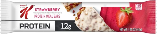 Miniatura 5 de Kellogg's Special K Barras de proteínas, reemplazo de comidas, aperitivos de proteínas, fresa (24 barras) paquete de 2