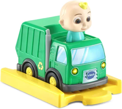 Miniatura 4 de VTech CoCoMelon Go! Go! Smart Wheels Camión y pista de reciclaje de JJ