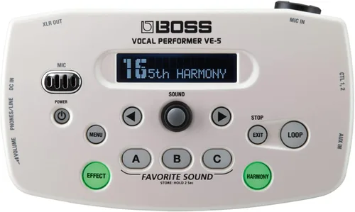 Miniatura 8 de Boss VE-5 procesador de efectos, ejecutante vocal Rojo
