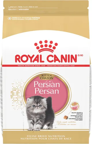 Comida seca para gatitos persas de Royal Canin Nutrición para razas felinas, bolsa de 3 libras