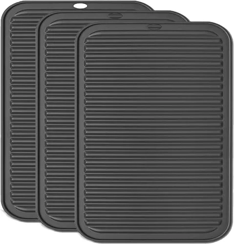 Miniatura 7 de Salvamanteles de silicona extra grandes para ollas y sartenes calientes de 16 x 12 pulgadas, almohadillas calientes resistentes al calor