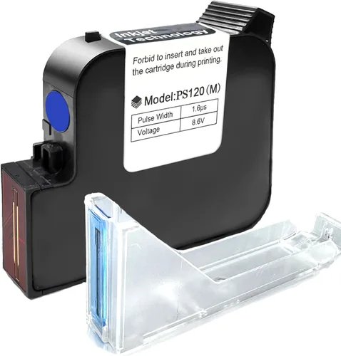 Miniatura 16 de Phezer Cartucho de tinta solvente de secado rápido original de repuesto PS100 impresora de inyección de tinta portátil y mini impresora de inyección