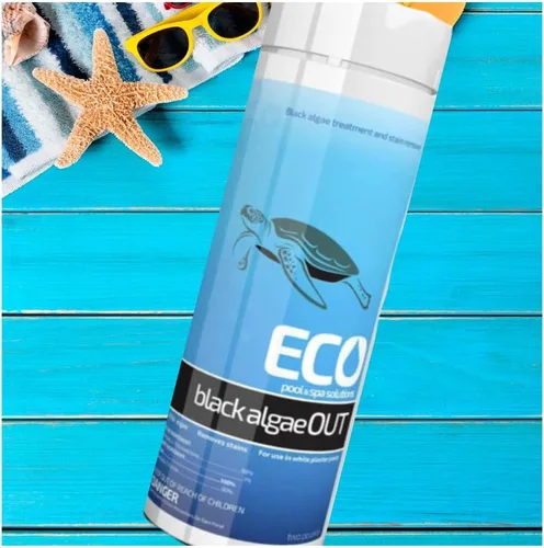 Miniatura 9 de Alguicida negra para piscinas y spa – Eliminador de algas de piscina de acción rápida para algas negras y mostazas – Tratamiento de choque para agua