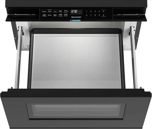 Miniatura 18 de SHARP SMD2479MB Horno Microondas Inteligente tipo Cajón con Easy Wave Open, 24 pulgadas, 1.2 Pies Cúbicos, 950 Vatios, Panel de Control Táctil