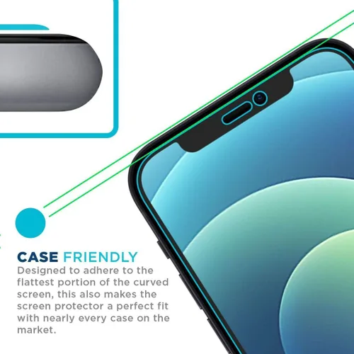 Miniatura 4 de Tech Armor Protector de pantalla para iPhone de 6.1 pulgadas, película transparente HD, máxima protección de pantalla, claridad cristalina, fácil