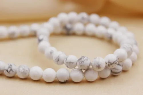 Miniatura 69 de Pulseras de cuentas personalizadas, Pulsera de piedras preciosas de 0.236 in, Pulsera grabada con láser, Pulsera de piedra natural, Pulseras unisex