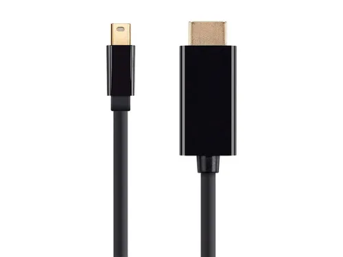 Monoprice Cable Mini DisplayPort a HDTV - 15 pies, soporta hasta Full HD, resolución de 1080P y video 3D - Select Series