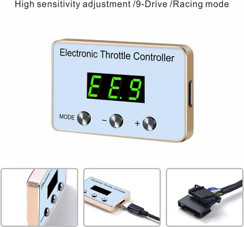 Miniatura 2 de Regulador de respuesta del acelerador electrónico 9 modos inteligente de carreras electrónico para Almera Navara D40 NP300 Pathfinder Electrónico