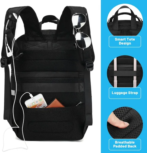 Miniatura 4 de Mochila enfriadora aislada, bolsa enfriadora a prueba de fugas de doble cubierta, mochila enfriadora aislada para almuerzo para hombres y mujeres