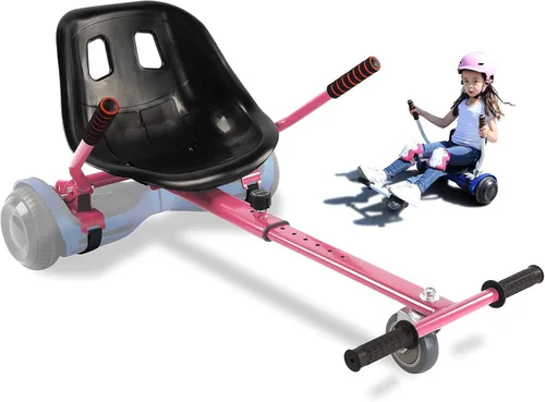 Miniatura 2 de Accesorio de asiento Hoverboard para scooter de equilibrio automático, kit de conversión de Go Kart con marco ajustable, accesorios para niños