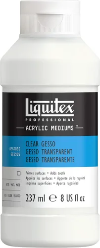 Miniatura 12 de Liquitex Basics Tubo mediano de Gesso para aplicación en superficies, 8.5 onzas, Blanco, 16 onzas
