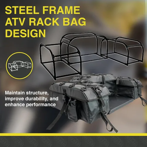 Miniatura 5 de ATV Tek ASPBBLK Arch Series Bolsa inferior acolchada en negro