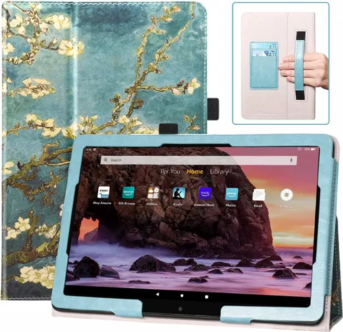 Miniatura 12 de DMLuna Case for All-New Amazon Fire HD 10 & 10 Plus Tablet (13th / 11th Generation, 2023/2021 Release) 10.1", Slim Cover with Folding Stand, Auto