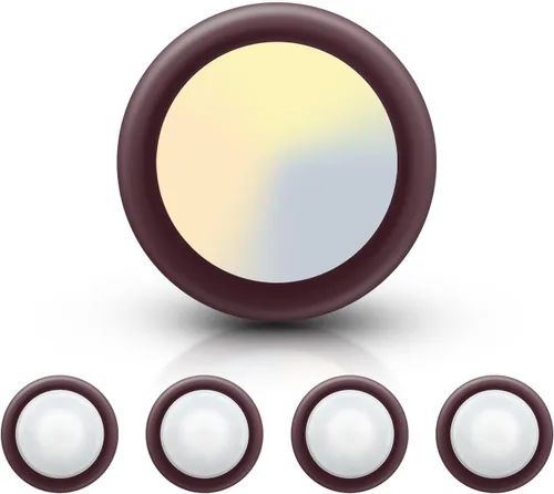 Miniatura 11 de ECOELER Luz descendente de disco LED regulable de 5/6 pulgadas, 16.5 W, 1000 lúmenes, luz diurna de 5000 K, luz de techo de montaje en superficie