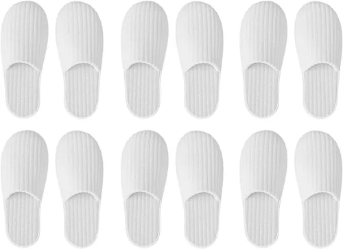 Miniatura 5 de Maeline Zapatillas de spa, antideslizantes, desechables, al por mayor, pantuflas de hotel para invitados, multicolor reutilizables, para interiores