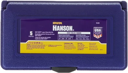 Miniatura 2 de IRWIN HANSON 54125 - Juego de extractor de tuercas (5 piezas)