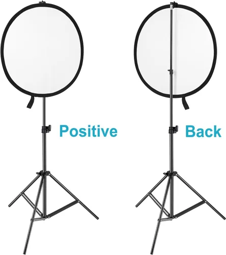 Miniatura 4 de NEEWER Paquete de 2 abrazaderas reflectoras para telón de fondo, aleación de aluminio resistente, adaptador de montaje de abrazadera
