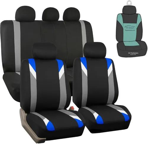 Miniatura 18 de Fundas para asientos modernos, bolsa de aire y Ready™ split de FH GROUP FH-FB033115, para la mayoría de automóviles, camiones, SUV o furgonetas