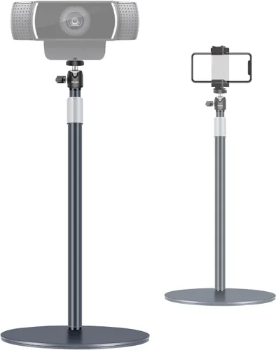 Miniatura 10 de Soporte de trípode para cámara web para escritorio: soporte para cámara web para Logitech Brio C920 C922 C615 C930e - Trípode de escritorio
