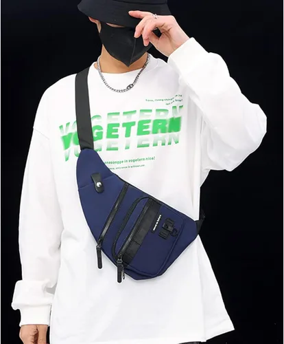 Miniatura 7 de Qidelong Bolso bandolera antirrobo cruzado en el pecho, mochila de hombro para mujeres y hombres, bolsa de bolsillo personal ligera para senderismo