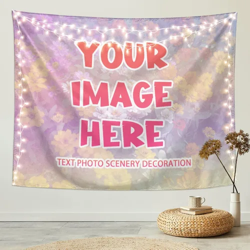 kakapiu Tapiz personalizado, póster personalizado, diseño de tus fotos, collage, decoración para colgar en la pared, bodas, hogar, vacaciones,